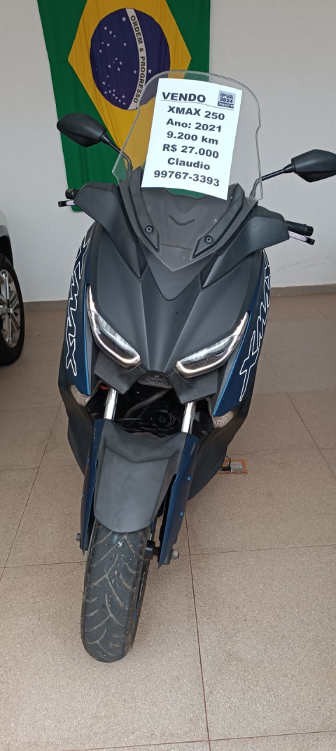 Yamaha Xmax 250 2021 Com Apenas 9.200KM